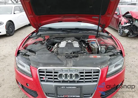 2010 Audi S5 3.0 Premium Plus из США, поврежденный, VIN WAUVGAFH0AN020299